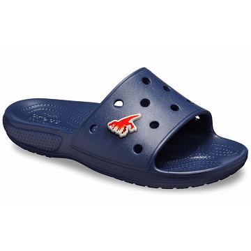 Crocs Classic Papucs Férfi Sötétkék | HU 1287DFMN